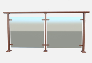 鋁合（hé）金玻璃欄杆